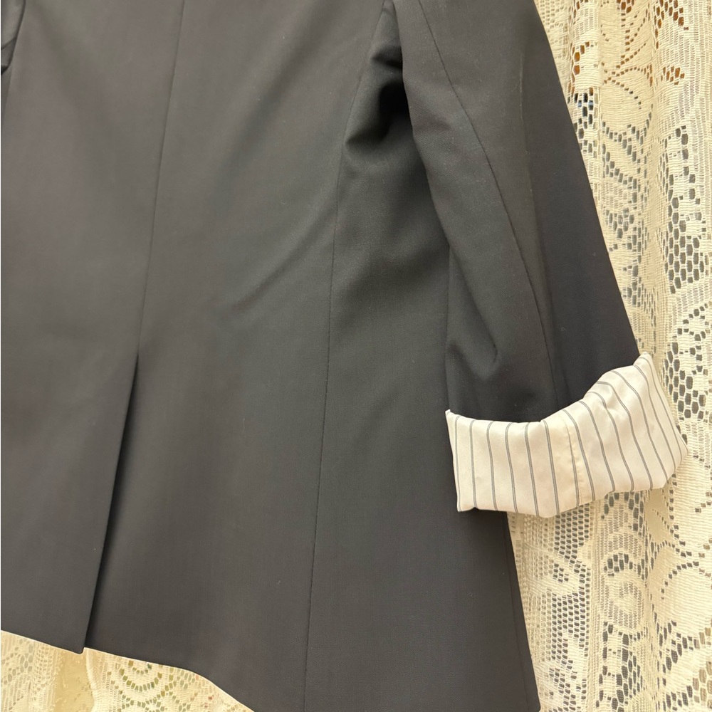 Alice and Olivia Black Blazer Jacket - Picture 8 of 9